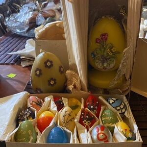 RARE Johan Gunter Candle Walldurn Baden Schutzmarke bundle